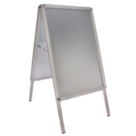 Clip Frame Pavement Sign 780 x 463mm Aluminium – cleaning & hygiene supplies
