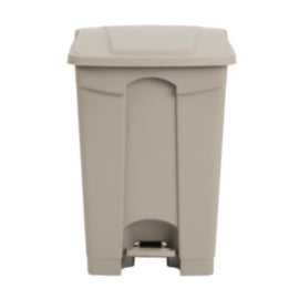 Jantex Kitchen Pedal Bin Beige 45Ltr – waste bins & containers