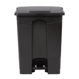 Jantex Kitchen Pedal Bin Black 65Ltr – waste bins & containers