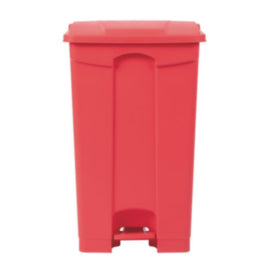 Jantex Kitchen Pedal Bin Red 87Ltr – waste bins & containers