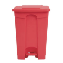 Jantex Kitchen Pedal Bin Red 45Ltr – waste bins & containers