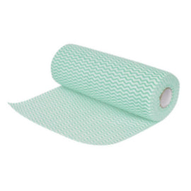 Jantex Non Woven Cloth Green Roll of 100 Sheets – cloths, scourers & dusters