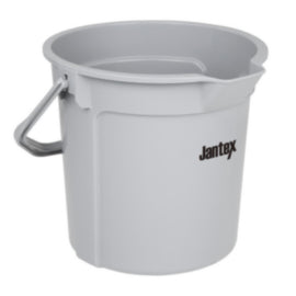 Jantex Grey Graduated Bucket with Pouring Lip 14ltr – buckets & cleaning accessories