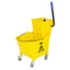 Jantex 30ltr Mop Bucket with Foot Pedal release - Yellow – mops, brooms & cleaning tools