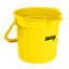 Jantex Yellow Graduated Bucket with Pouring Lip 10ltr – buckets & cleaning accessories