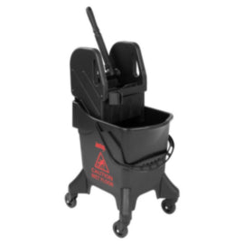 Jantex 21Ltr Tall Mop Bucket and Wringer Red Print – mops, brooms & cleaning tools