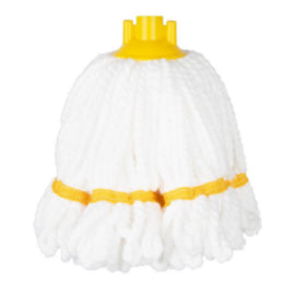 Jantex Microfibre Mop Head Yellow Stripe 150g – mops, brooms & cleaning tools
