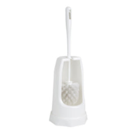 Jantex Round Toilet Brush & Holder - White – brushes & scrubbing tools
