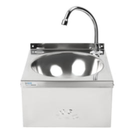 Basix Stainless Steel Knee Operated Hand Wash Basin – hand soap & dispensers