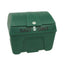 Salt/Grit Bin + Locking Lid Green 200L – waste bins & containers