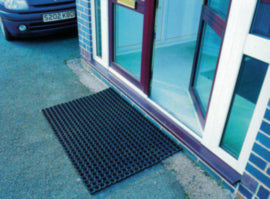 Rubber Ring Mat 1000X1500mm Black – cleaning & hygiene supplies