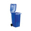 Refuse Container 360L 2 Wheeled blue – waste bins & containers
