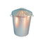 90L Galvanised Dustbin/Lid 344197 – waste bins & containers