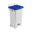 90L Mobile Pedal Bin Lid Blue 357003 – waste bins & containers