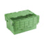 Attached Lid Container 54L Green – cleaning & hygiene supplies