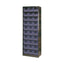 Cabinet 30 Polyprop Bins Grey Black – cleaning & hygiene supplies