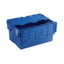 Blue Attached Lid Container 54L – cleaning & hygiene supplies