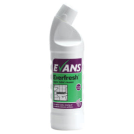 Evans Everfresh Toilet Cleaner – bleach & toilet cleaners