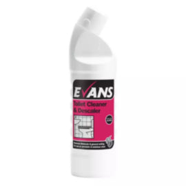 Evans Toilet Cleaner [1L x 6] – bleach & toilet cleaners