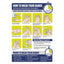 How To Wash Your Hands Sign A4 SelfAdhesive – cleaning & hygiene supplies