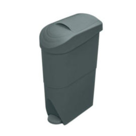 Sanitay Bin Pedal Op 20L Grey – cleaning & hygiene supplies