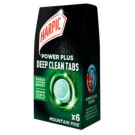 Harpic Power Plus Mountain Pine Deep Clean Toilet Tabs – cleaning & hygiene supplies