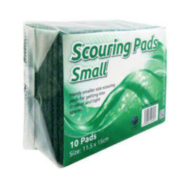 Economy Scourer 150X115Mm Green Pk10 – cloths, scourers & dusters