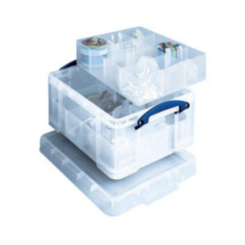 Really Useful 21L Box With Dividers – cleaning & hygiene supplies