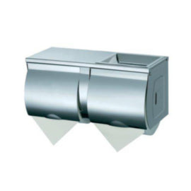 Double Toilet Roll Holder Stainless Steel – toilet tissue & rolls