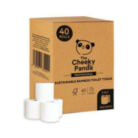 Cheeky Panda 2-Ply Toilet Tissue 400 Sheets – toilet tissue & rolls