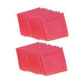 Microfibre Cloth Red 2x10s – cloths, scourers & dusters