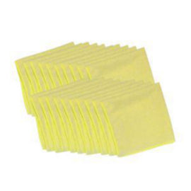 Microfibre Cloth Yellow 2x10s – cloths, scourers & dusters