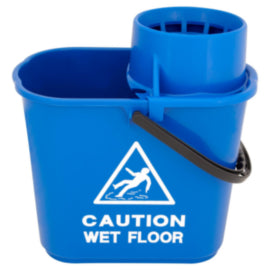 Dosco Mop Bucket & Wringer Heavy Duty Blue 15L – mops, brooms & cleaning tools