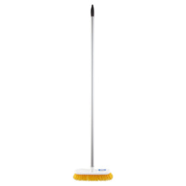 Dosco Hygiene Broom with Handle Soft Yellow 10 Inch/25cm – mops, brooms & cleaning tools