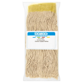 Dosco Kentucky Yello Band Mop Head 16oz/454g – mops, brooms & cleaning tools