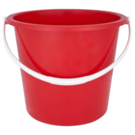 Dosco Bucket Red Round 10L – buckets & cleaning accessories