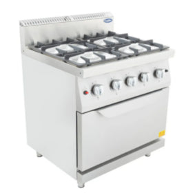 Cookrite 4BO2 Four Burner With Oven NAT – cleaning & hygiene supplies