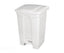 Plastic Pedal Bin 45 ltr White – waste bins & containers