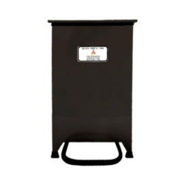 Fire Retardant Bin Med (SC) Black – cleaning & hygiene supplies