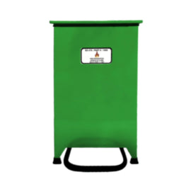 Fire Retardant Bin Med (SC) Green – cleaning & hygiene supplies