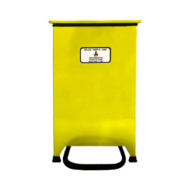 Fire Retardant Bin Med (SC) Yellow – cleaning & hygiene supplies