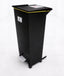 Fire Retardant Bin Sml (SC) Black – cleaning & hygiene supplies
