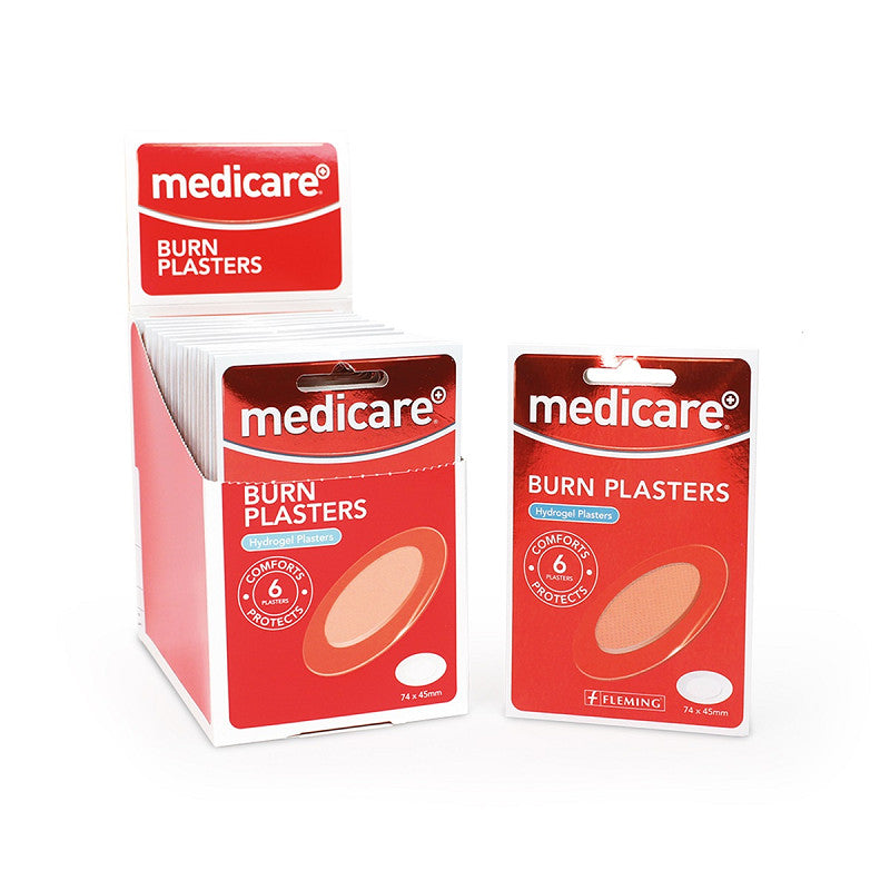 Medicare Burn Plasters 6's - Box of 16