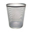 Q-Connect Waste Basket Mesh 18 Litre Silver – cleaning & hygiene supplies