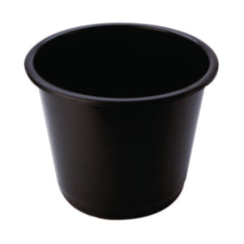 Q-Connect Waste Bin 15 Litre Black – waste bins & containers