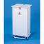 Hse Metal Bin 70ltr White - Slow Closing Front Access