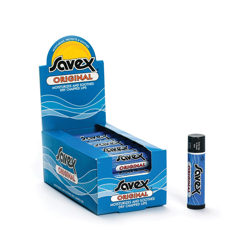 Savex Lip Balm Stick 15oz (pack of 24) - Box of 24