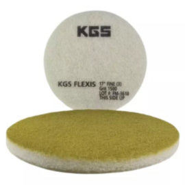 17inch Yellow KGS Flexis Ferrzon+ Diamond Floor Pad – cleaning & hygiene supplies