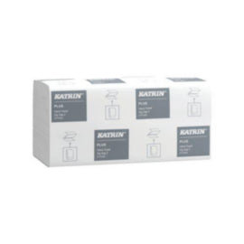 Katrin Plus Zigzag 2Ply White Pk20 – cleaning & hygiene supplies