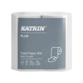 Katrin Plus Toilet Roll Easy Flush 2-Ply 400 Sheet – toilet tissue & rolls